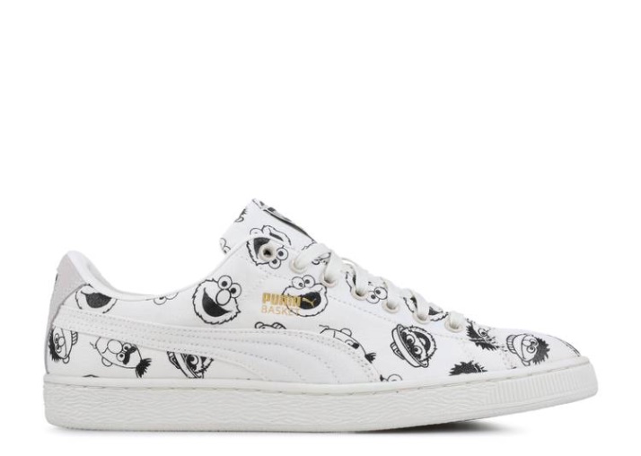 Puma Sesame Street X Basket - Blanco Susurro
