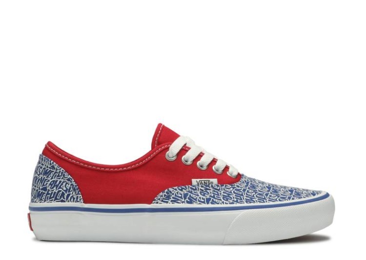 Vans Jodidamente Impresionante X Auténtico C Pro - Rojo Azul