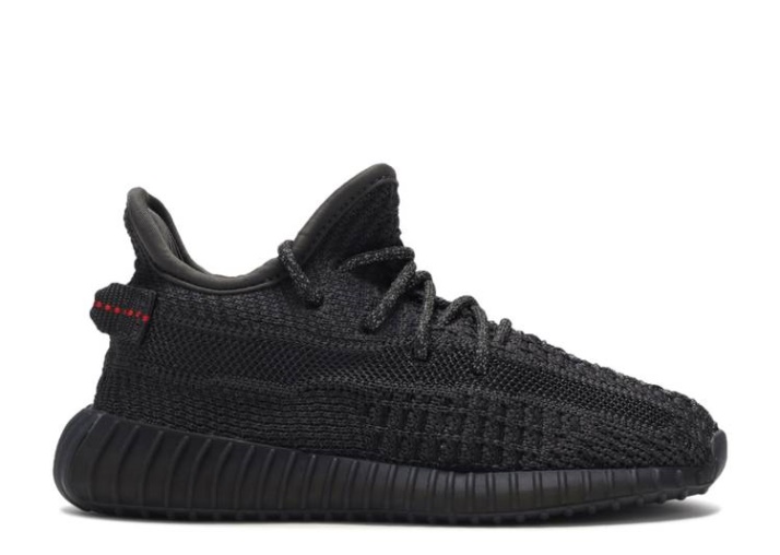 Adidas Yeezy Boost 350 V2 Infant - Negro No Reflectante