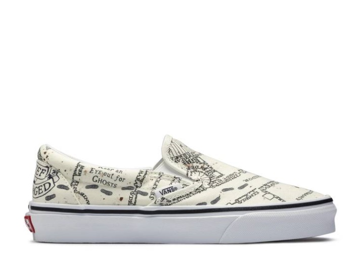 Vans Harry Potter X Classic Slip-on - Mapa De Los Merodeadores