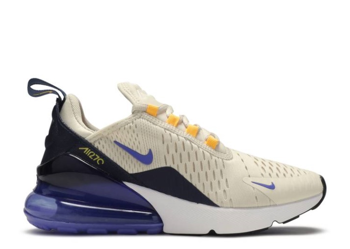 Nike Wmns Air Max 270 - Light Cream Medianoche Azul Marino
