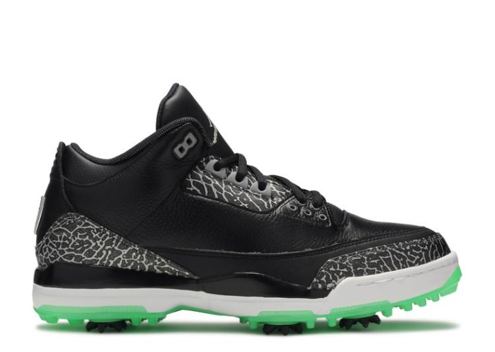 Air Jordan 3 Retro Golf - Verde Resplandor
