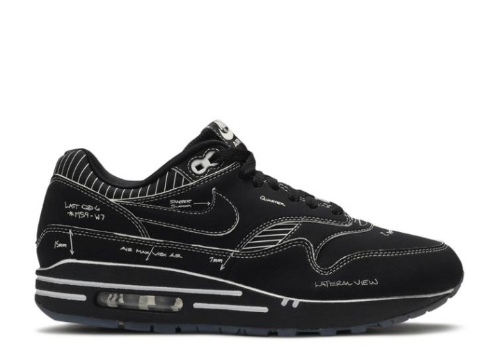 Nike Air Max 1 - Sketch To Shelf Negro/blanco