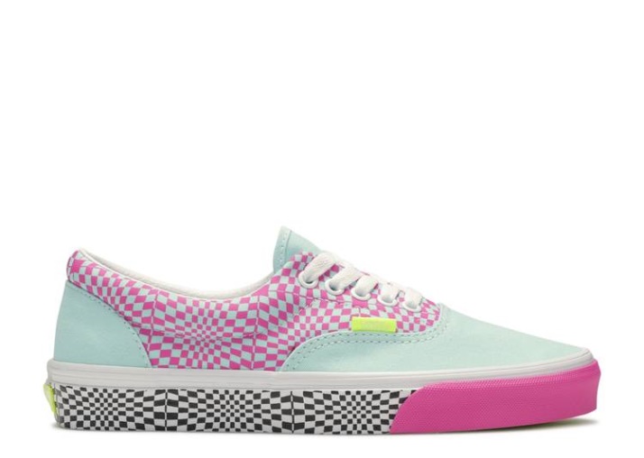 Vans Era - Damero Rosa Azul Negro