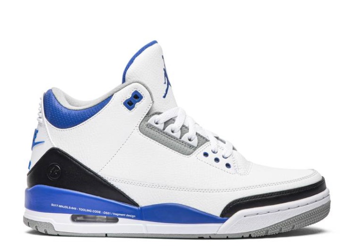 Fragmento De Diseño X Muestra De Air Jordan 3 Retro
