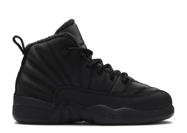 Air Jordan 12 Retro Winterized Ps - Triple Negro