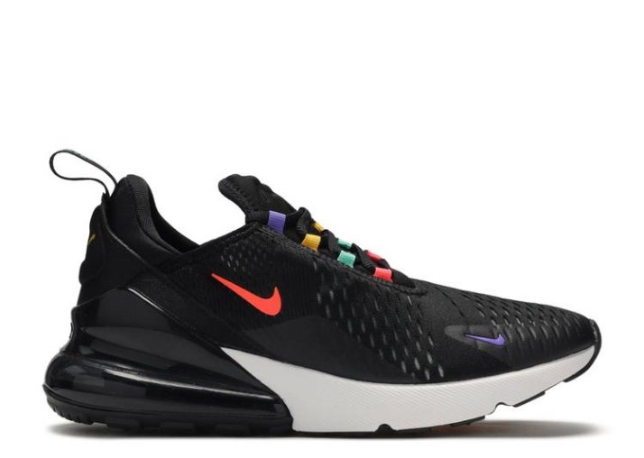 Nike Mujer Air Max 270 - Negro Flash Carmesí
