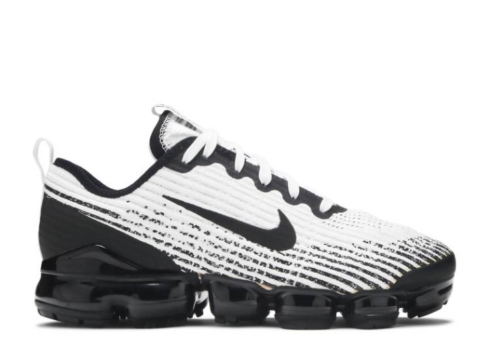 Nike Air Vapormax Flyknit 3 Gs - Blanco Negro