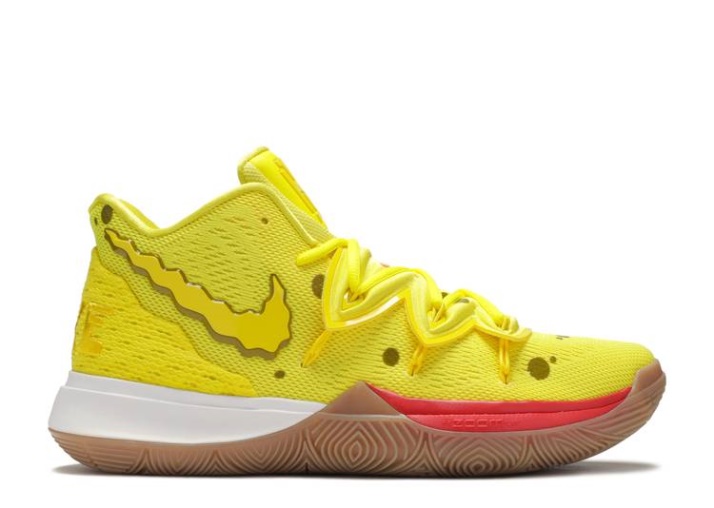 Nike Bob Esponja Pantalones Cuadrados X Kyrie 5 - Bob Esponja