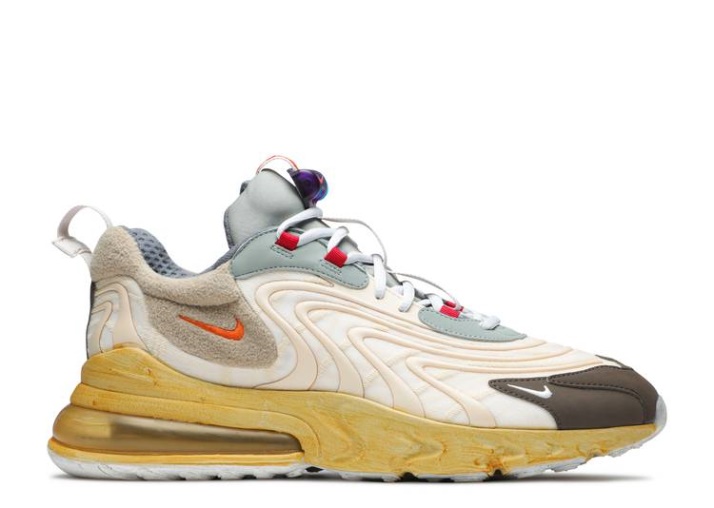 Nike Travis Scott X Air Max 270 React Eng - Senderos De Cactus