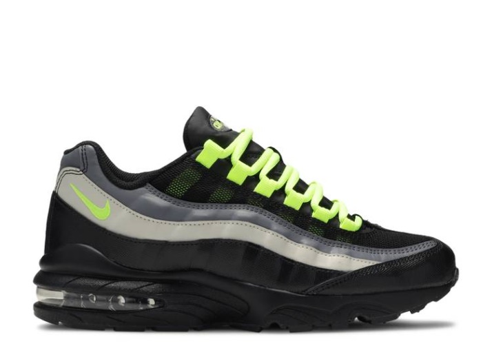 Nike Air Max 95 Gs - Negro Voltio