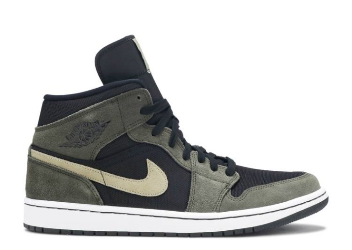 Air Jordan 1 Mid - Verde Oliva