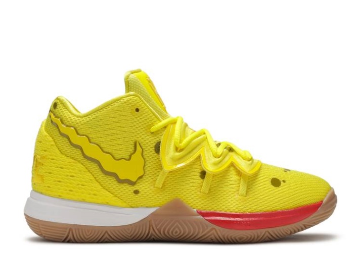 Nike Bob Esponja Pantalones Cuadrados X Kyrie 5 Ps - Bob Esponja