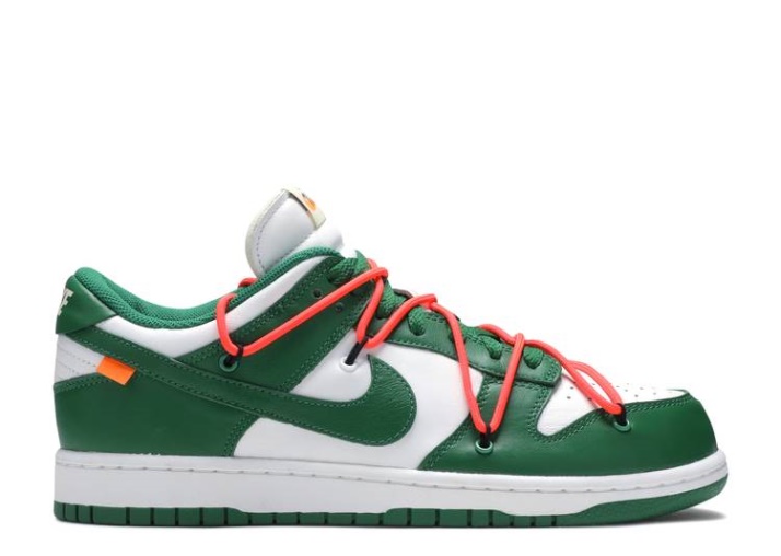 Nike Off White X Dunk Low - Verde Pino