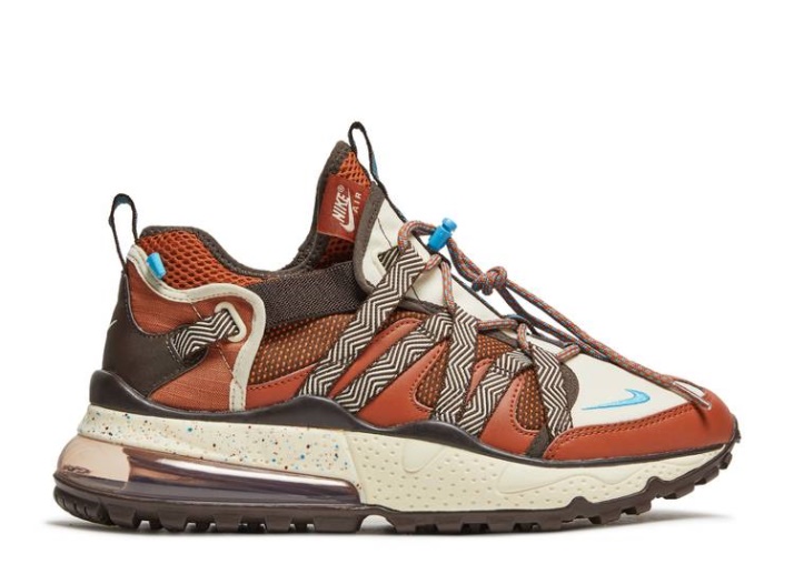 Nike Air Max 270 Bowfin - Rojizo Oscuro