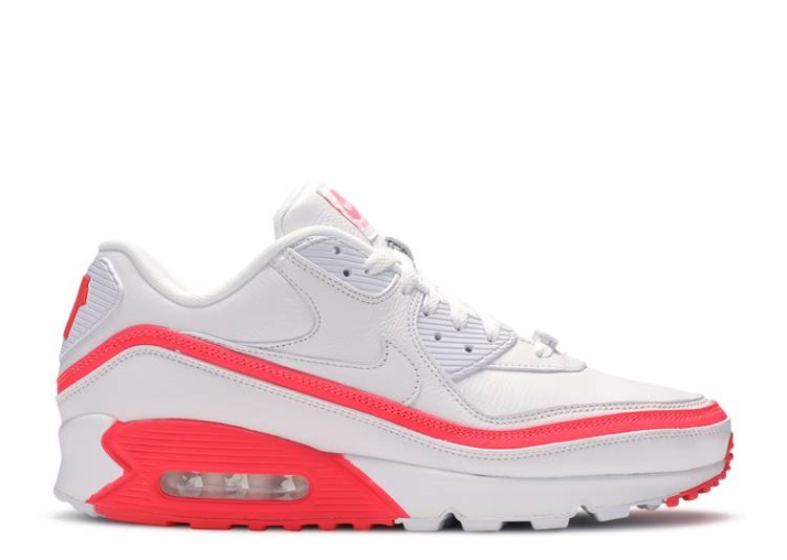 Nike Undefeated X Air Max 90 - Blanco Solar Rojo