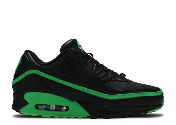 Nike Undefeated X Air Max 90 - Negro Verde Chispa