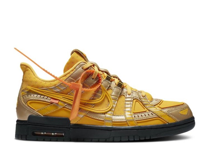 Nike Off White X Air Rubber Dunk - Universidad Oro