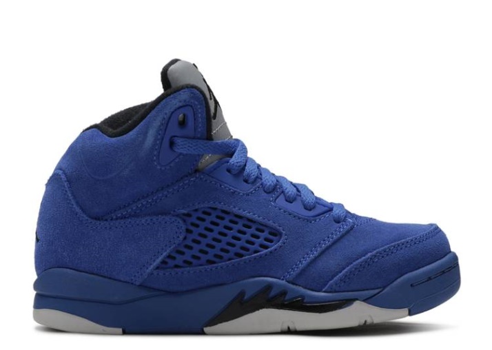 Air Jordan 5 Retro Ps - Ante Azul