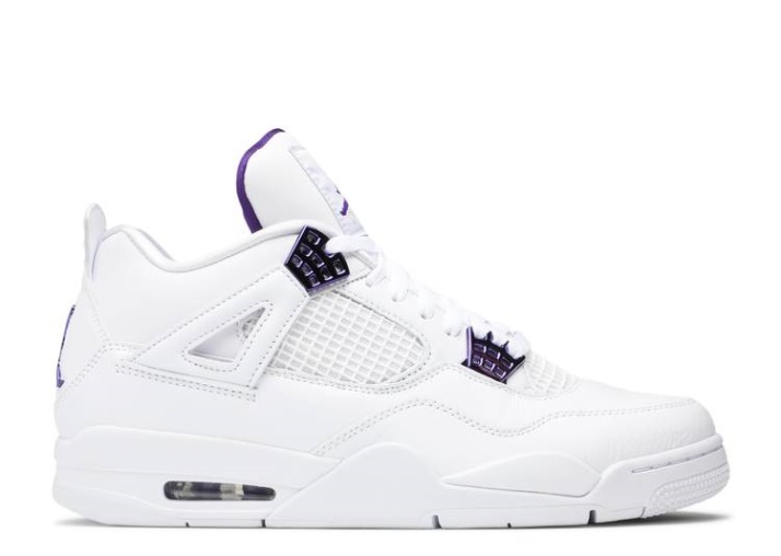 Air Jordan 4 Retro - Púrpura Metalizado