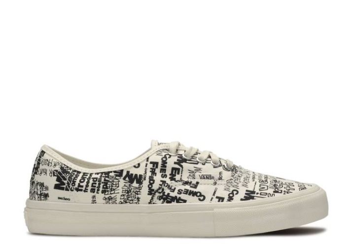 Vans Like Boys X Authentic Lx - Graffiti Blanco/negro