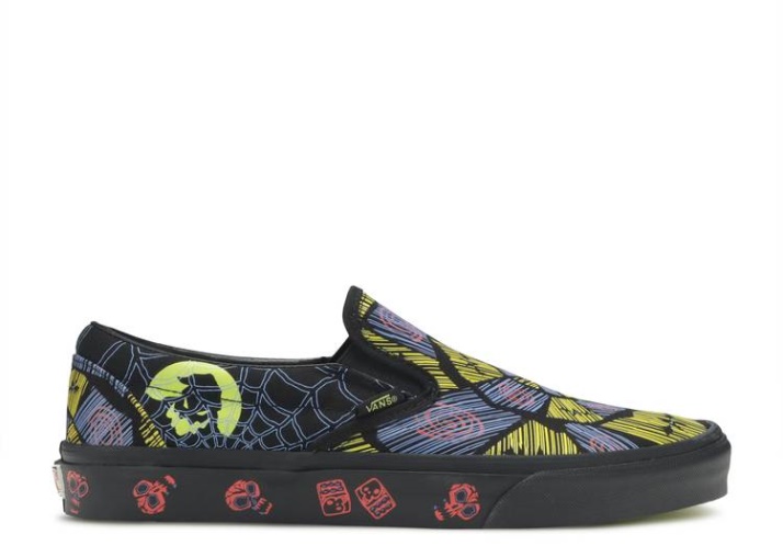 Vans La Pesadilla Antes De Navidad X Slip-on Clásico - Oogie Boogie