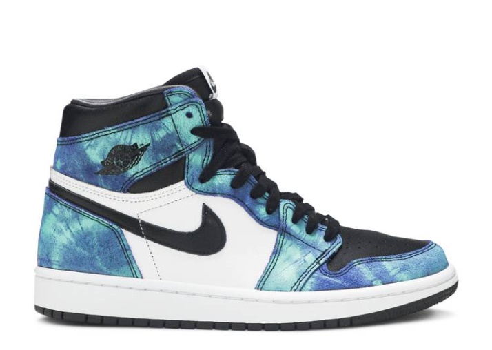 Air Jordan 1 Retro High Og Mujer - Tie-dye