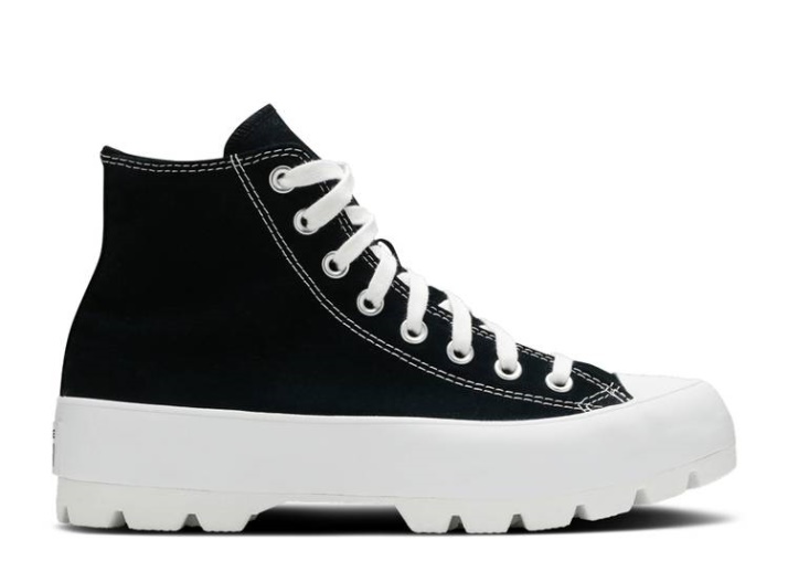 Converse Wmns Chuck Taylor All Star High Lugged - Negro