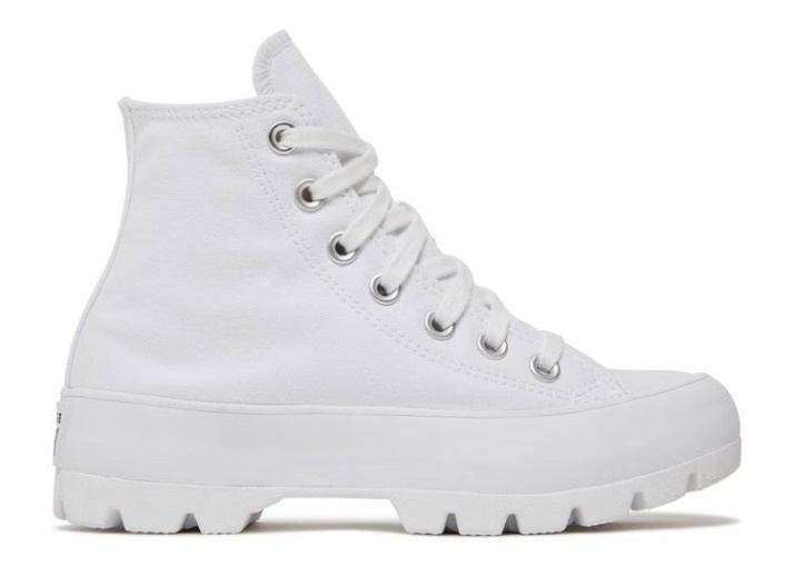Converse Wmns Chuck Taylor All Star High Lugged - Blanco