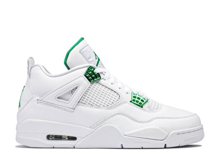 Air Jordan 4 Retro - Verde Metalizado