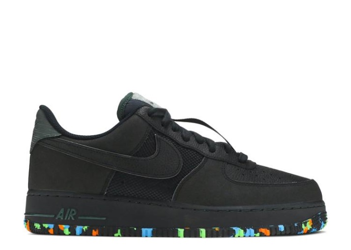 Nike Air Force 1 Low - All For 1 Negro/verde