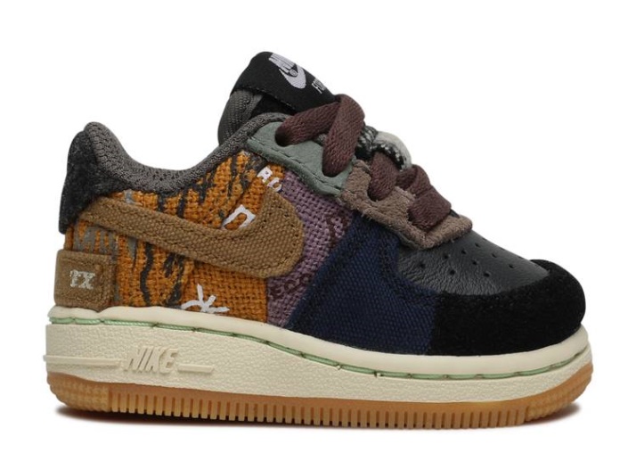 Nike Travis Scott X Air Force 1 Low Td - Cactus Jack