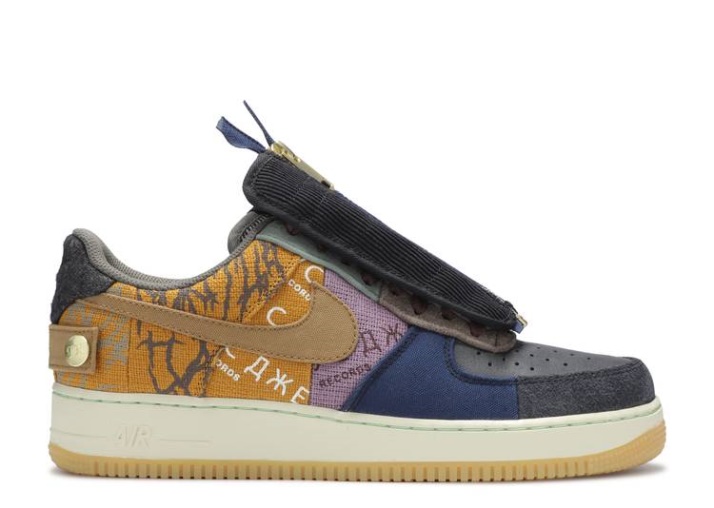 Nike Travis Scott X Air Force 1 Bajo - Cactus Jack