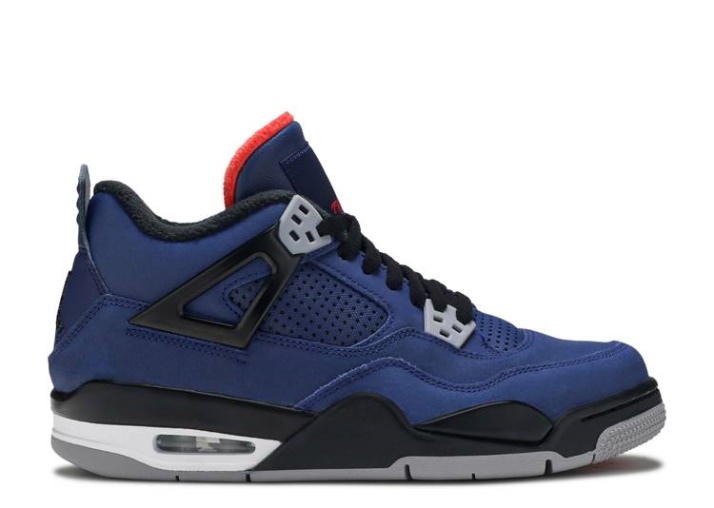 Air Jordan 4 Retro Wntr Gs - Azul Leal