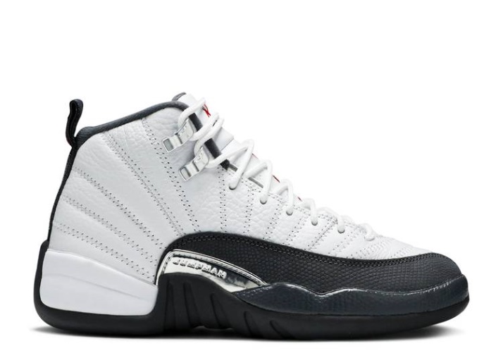 Air Jordan 12 Retro Bg - Gris Oscuro