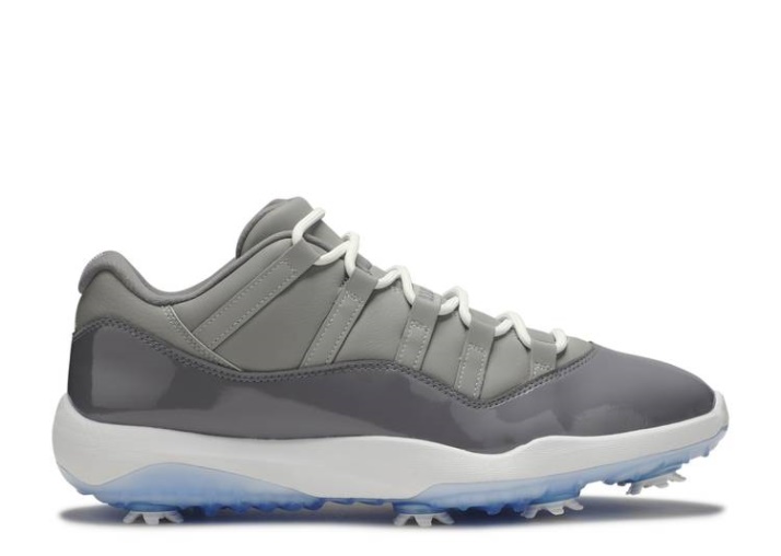 Air Jordan 11 Low Golf - Gris Frío