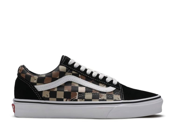 Vans Old Skool - Paquete De Cuadros De Camuflaje