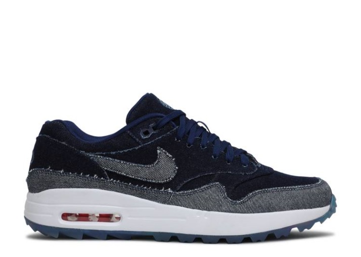 Nike Air Max 1 Golf Nrg - No Se Permite La Mezclilla Azul Vacío/rosa/tormenta
