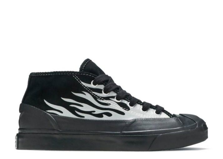 Converse Asap Nast X Jack Purcell Mid - Llamas Plateadas