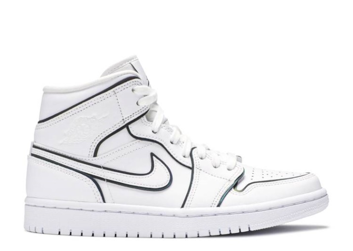 Wmns Air Jordan 1 Mid Se - Ribete Iridiscente