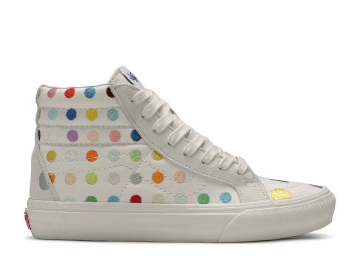 Vans Damien Hirst X Sk8-hi Reedición Vlt Lx - Lunares