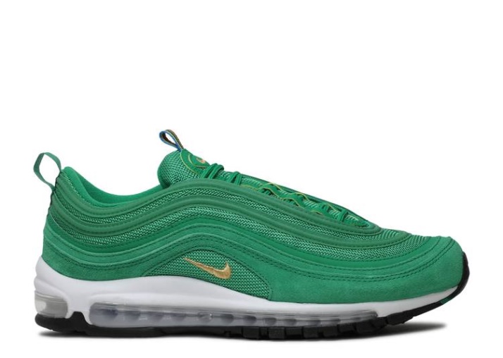 Nike Air Max 97 Qs - Anillos Olímpicos Suerte Verde/blanco/negro/dorado