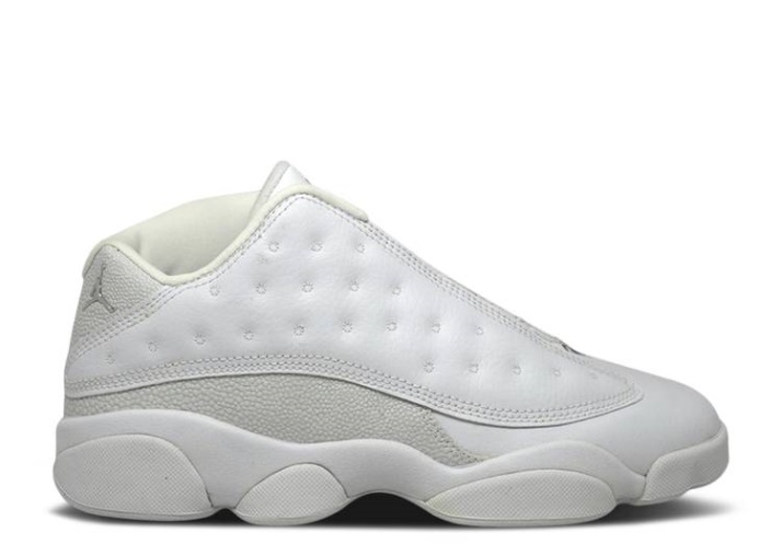 Air Jordan 13 Retro Low Gs - Todo Blanco