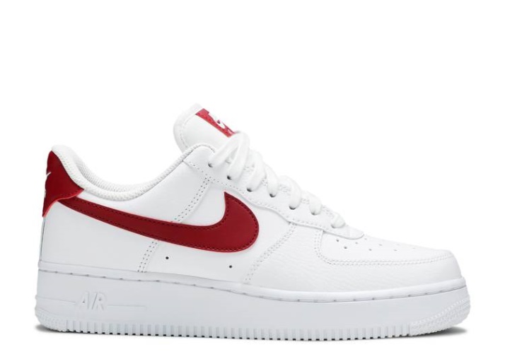 Nike Wmns Air Force 1 '07 - Blanco Noble Rojo