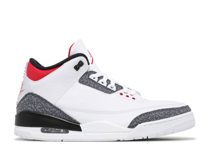 Air Jordan 3 Retro Denim Se - Rojo Fuego