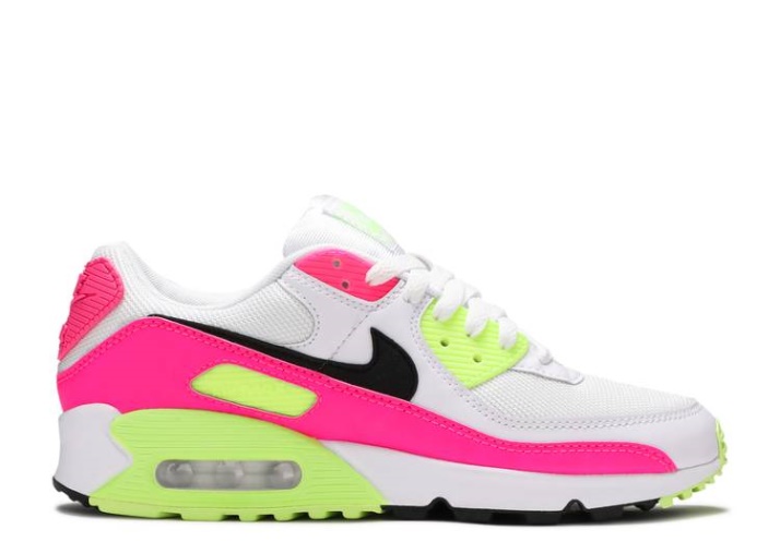 Nike Wmns Air Max 90 Gs - Rosa Voltio
