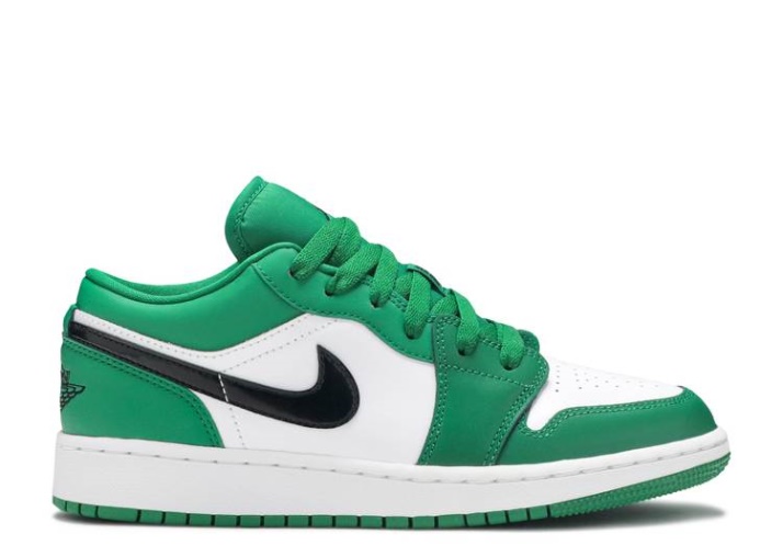 Air Jordan 1 Low Gs - Verde Pino