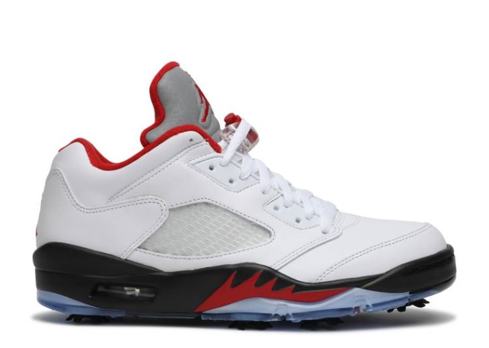Air Jordan 5 Low Golf - Rojo Fuego