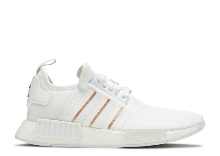 Adidas Wmns Nmd R1 - Blanco Oro Rosa Metalizado