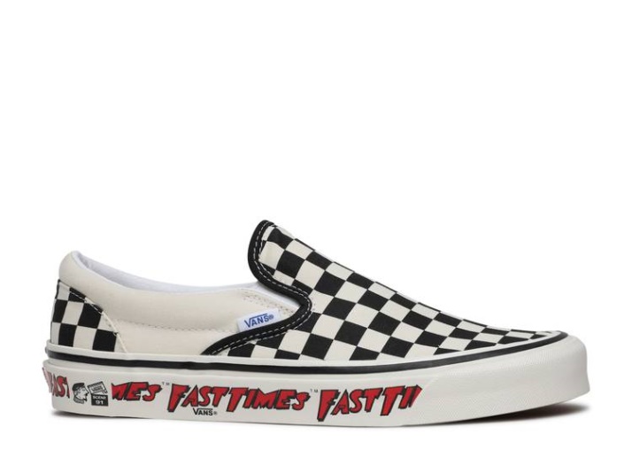 Vans Fast Times X Classic Slip-on 98 Dx - Fábrica De Anaheim